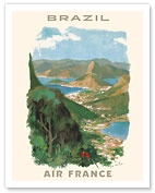 Brazil - Sugarloaf Mountain - Rio de Janeiro - c. 1958 - Fine Art Prints & Posters