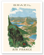 Brazil - Sugarloaf Mountain - Rio de Janeiro - c. 1958 - Fine Art Prints & Posters