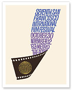 Seventh Annual 1963 San Francisco International Film Festival - Fine Art Prints & Posters