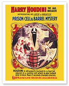 Harry Houdini - The Jail Breaker - c. 1906 - Fine Art Prints & Posters