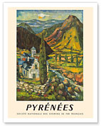 Pyrenees (Pyrénées) Mountains - France - Spain - Fine Art Prints & Posters