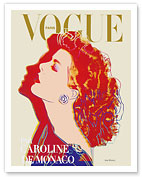 Fashion Magazine Paris - Princess Caroline of Monaco by Andy Warhol - Fine Art Prints & Posters