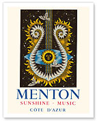 Menton, France - Côte d'Azur - Sunshine and Music - French Riviera - Fine Art Prints & Posters