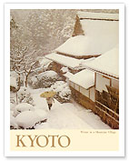 Kyoto Japan - Winter in a Mountain Village - Fine Art Prints & Posters