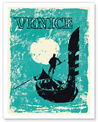 Venice, Italy - Venetian Gondola - Fine Art Prints & Posters