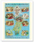 The Life of Our Lord and Savior Jesus Christ - c. 1960 - Fine Art Prints & Posters