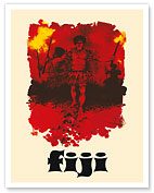 Fiji - Fijian Fire Dancers - c. 1971 - Fine Art Prints & Posters