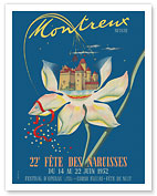 Montreux, Switzerland - 22nd Annual Narcissus Festival - 1952 - Fine Art Prints & Posters