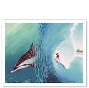 Hawaiian Surf Buddies - Fine Art Prints & Posters
