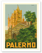 Palermo, Sicily, Italy - Duomo (Cathedral) - c. 1930's - Fine Art Prints & Posters