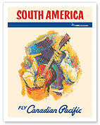 South America - Fly Canadian Pacific Air Lines - c. 1934 - Fine Art Prints & Posters