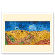 Wheatfield with Crows (1890) - Fine Art Prints & Posters