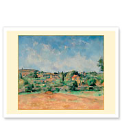 The Bellevue Plain - also called The Red Earth - c. 1890 - Fine Art Prints & Posters