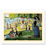 A Sunday Afternoon On La Grande Jatte - c. 1884 - Fine Art Prints & Posters