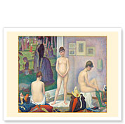 The Three Models (Les Poseuses) - c. 1886 - Fine Art Prints & Posters