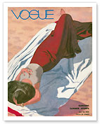 Fashion Magazine - July 15, 1933 - Lady on Beach - Gardens, Summer Sports - Fine Art Prints & Posters