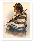 Kiasax, Piegan Blackfeet Man - Native American - c. 1932 - Fine Art Prints & Posters