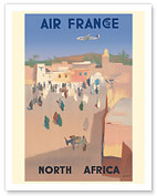 North Africa - Aviation - c. 1950 - Fine Art Prints & Posters