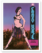 Crazy Horse Burlesque - Paris, France - Cabaret Show Girl - Fine Art Prints & Posters