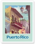 Puerto Rico - Old San Juan - c. 1970's - Fine Art Prints & Posters