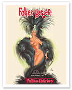Folies Bergère - Paris, France - Folies Chéries (Crazy Darlings) - c. 1960 - Fine Art Prints & Posters