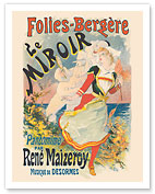 Folies Bergère - The Mirror - Pantomime by René Maizeroy - Music by Desormes - c. 1892 - Fine Art Prints & Posters