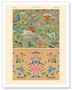 Chinois - Chinese Floral Patterns - c. 1888 - Fine Art Prints & Posters