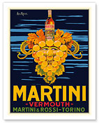 Martini & Rossi Vermouth - Turin (Torino) Italy - c. 1950 - Fine Art Prints & Posters