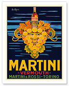 Martini & Rossi Vermouth - Turin (Torino) Italy - c. 1950 - Fine Art Prints & Posters