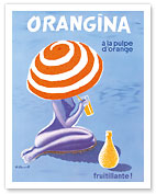 Orangina - Orange Sparkling Soda! - c. 1964 - Fine Art Prints & Posters
