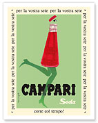 For Your Thirst (Per la Vostra Sete) - Campari Soda - c. 1950 - Fine Art Prints & Posters