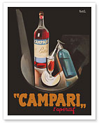 Cordial Campari - French Liquor - c. 1926 - Giclée Art Prints & Posters