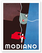 Modiano - Italian Cigarette Rolling Papers - c. 1925 - Fine Art Prints & Posters