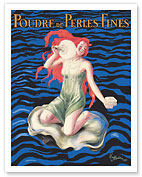 Fine Pearl Powder (Poudre De Perles Fines) - Pearl Perfumes - c. 1921 - Giclée Art Prints & Posters