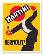 Martini Vermouth Liquor - Martini & Rossi - c. 1930 - Giclée Art Prints & Posters