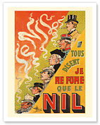 Le Nil Cigarette Papers - c. 1910 - Fine Art Prints & Posters