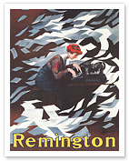 Remington 10 Typewriter - c. 1910 - Fine Art Prints & Posters