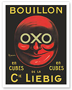 OXO Brand - Bouillon Stock Cubes - Liebig Co. - c. 1911 - Fine Art Prints & Posters