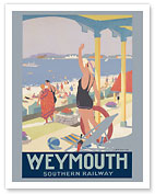 Weymouth - Dorset, England - Southern Railway - c. 1931 - Giclée Art Prints & Posters
