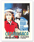 Casablanca - Starring Humphrey Bogart and Ingrid Bergman - c. 1942 - Giclée Art Prints & Posters