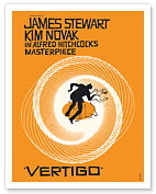 Alfred Hitchcock’s Vertigo - Starring James Stewart and Kim Novak - c. 1958 - Fine Art Prints & Posters