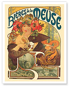 Beer of the Muse (Biéres de la Meuse) - c. 1897 - Fine Art Prints & Posters