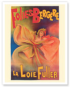 Folies Bergère with American Dancer La Loïe Fuller - Fine Art Prints & Posters