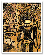 Tahitian Idol - The Goddess Hina - c. 1894 - Fine Art Prints & Posters