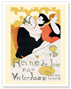 Queen of Joy (Reine de Joie) Novel by Victor Joze - c. 1892 - Fine Art Prints & Posters
