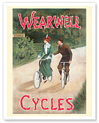 Wearwell Cycles - c. 1900's - Fine Art Prints & Posters