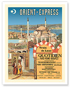 Orient Express - Paris Vienna Budapest - c. 1891 - Fine Art Prints & Posters