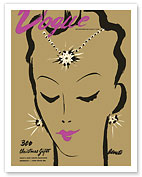 Fashion Magazine - December 1938 Issue - Fine Art Prints & Posters