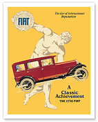 Fiat 520 - A Classic Achievement - The 17-50 HP Fiat - c. 1927 - Fine Art Prints & Posters