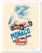 1950 Monaco Grand Prix - Fine Art Prints & Posters
